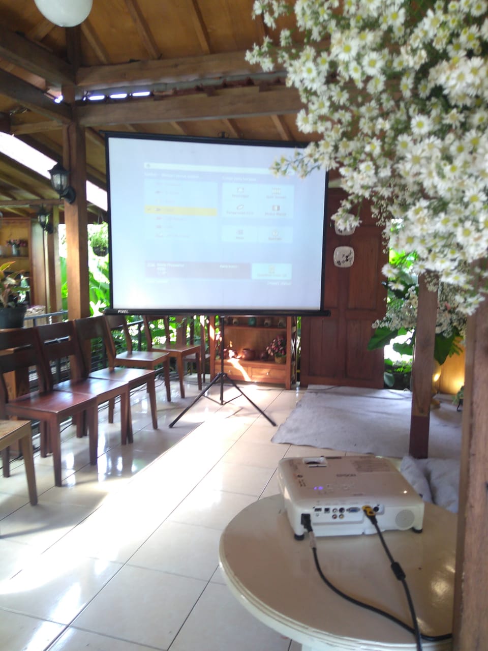 Sewa Proyektor 5000 Lumens Jogja Dekat Sekolah Tinggi Pembangunan Masyarakat Desa (STPMD) “APMD” Yogyakarta